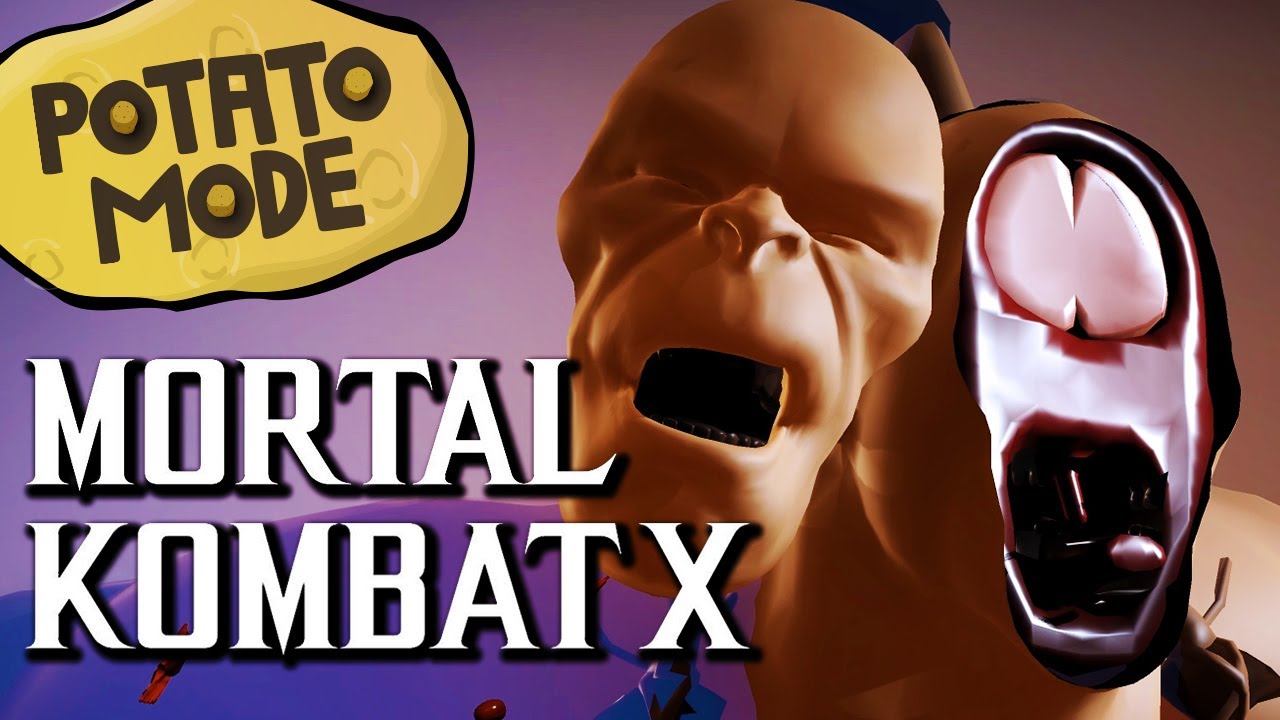 Potato Mode In Mortal Kombat X Totally Fun !